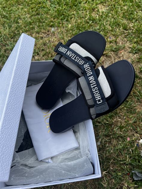 dior revolution slides|christian dior slippers women.